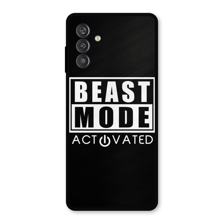 Beast Mode Activated Metal Back Case for Galaxy F13