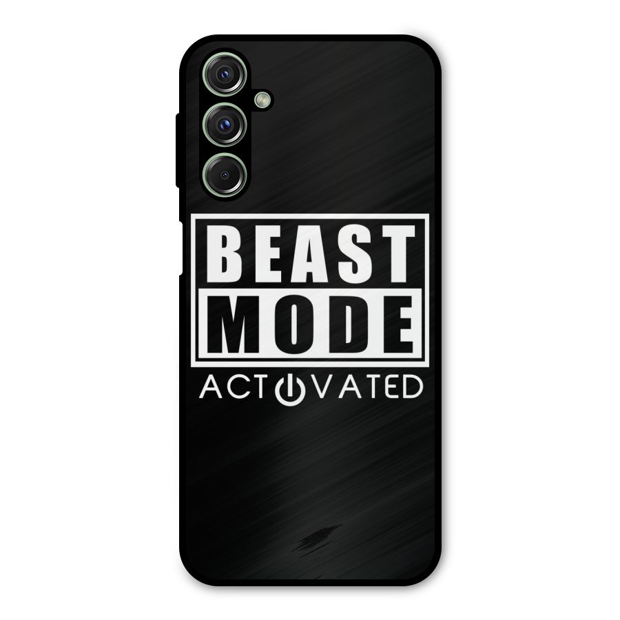 Beast Mode Activated Metal Back Case for Galaxy F34