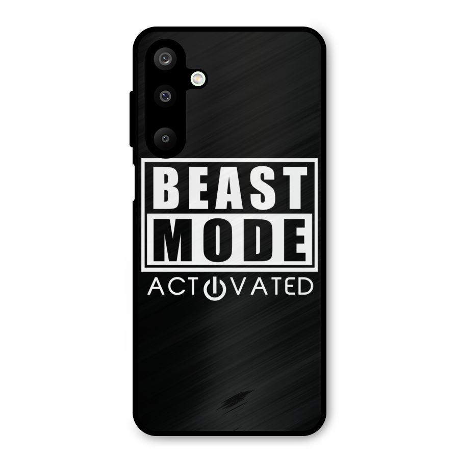 Beast Mode Activated Metal Back Case for Galaxy M16