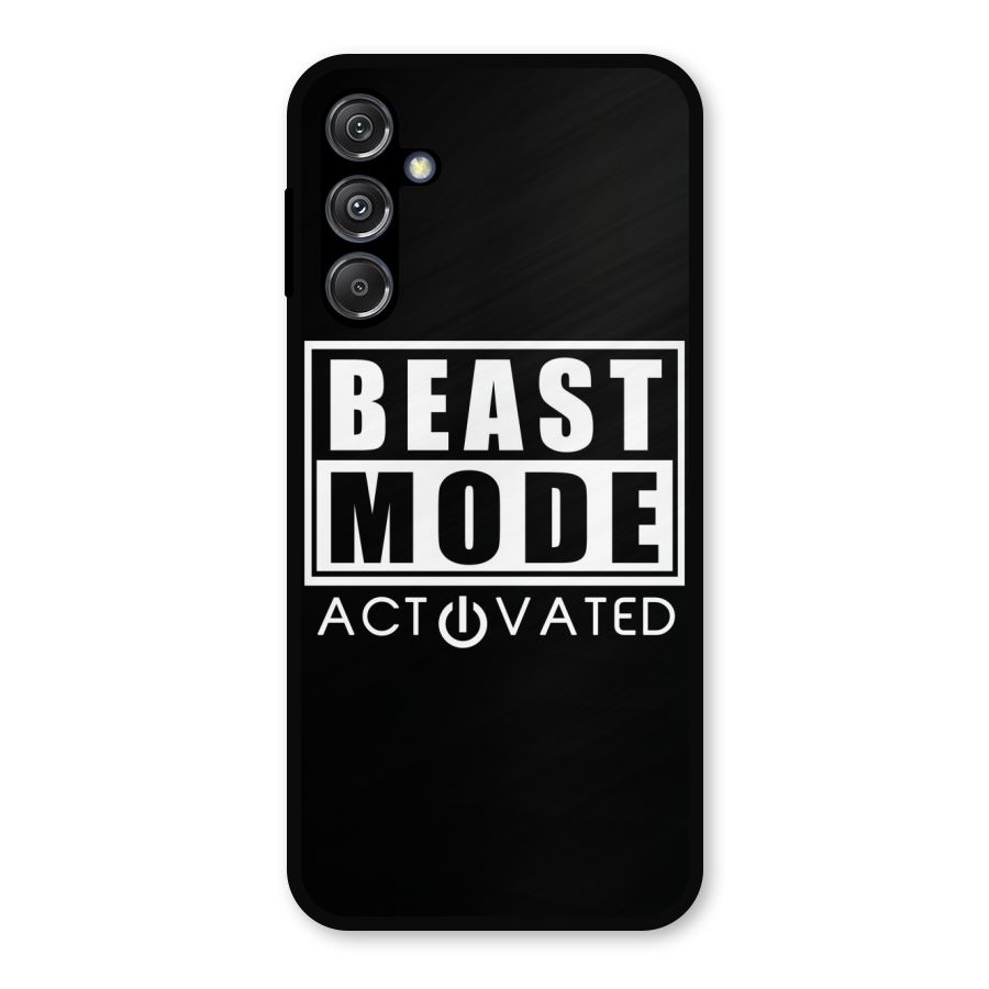 Beast Mode Activated Metal Back Case for Galaxy M34 5G