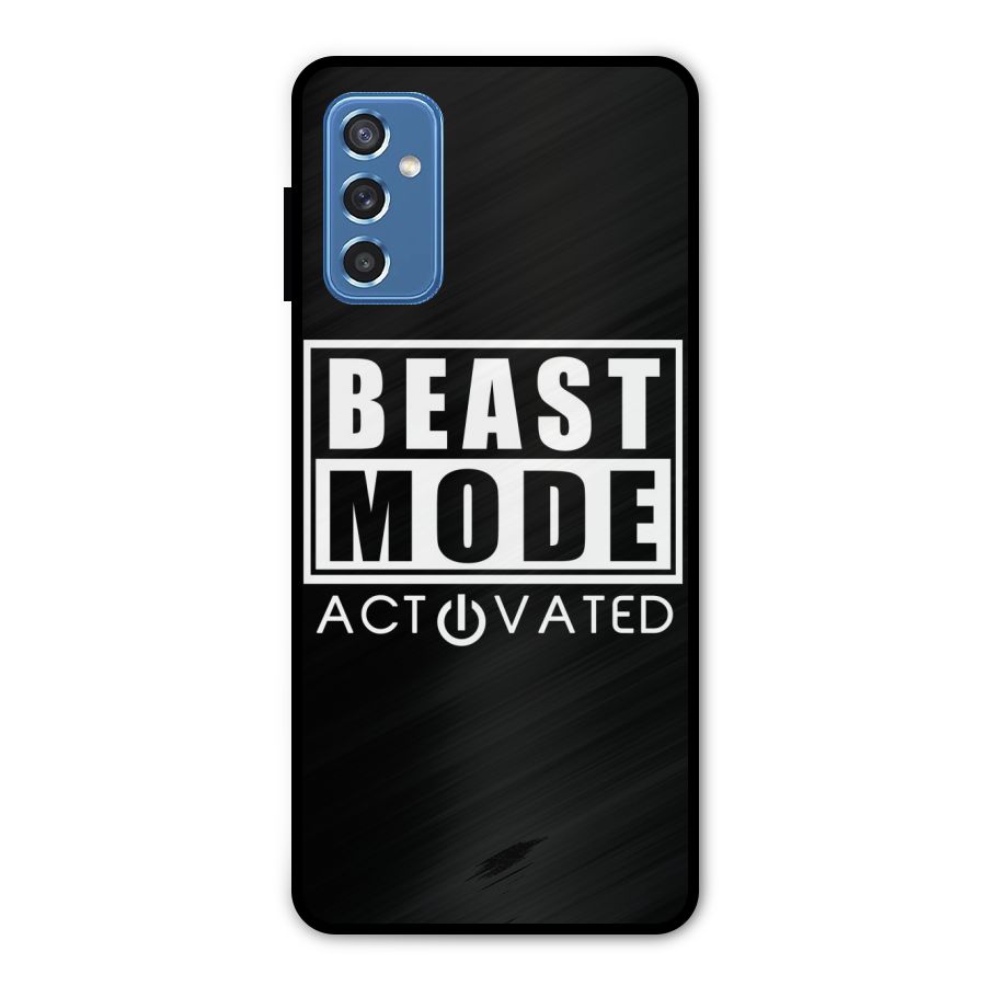 Beast Mode Activated Metal Back Case for Galaxy M52 5G