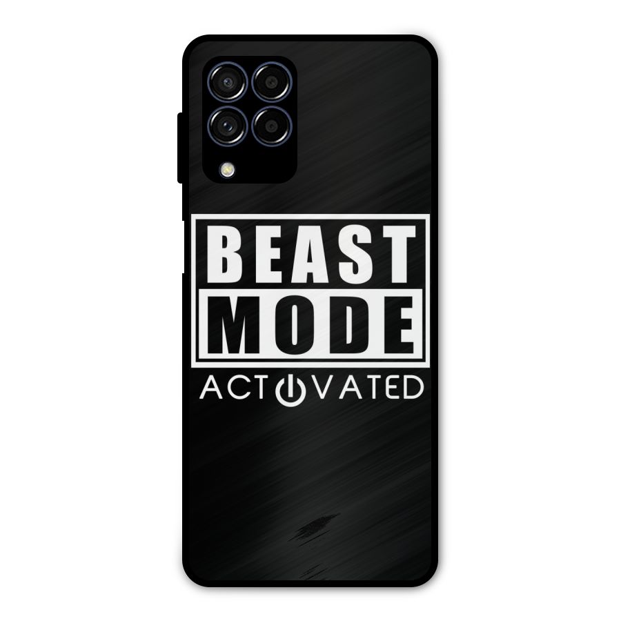 Beast Mode Activated Metal Back Case for Galaxy M53 5G