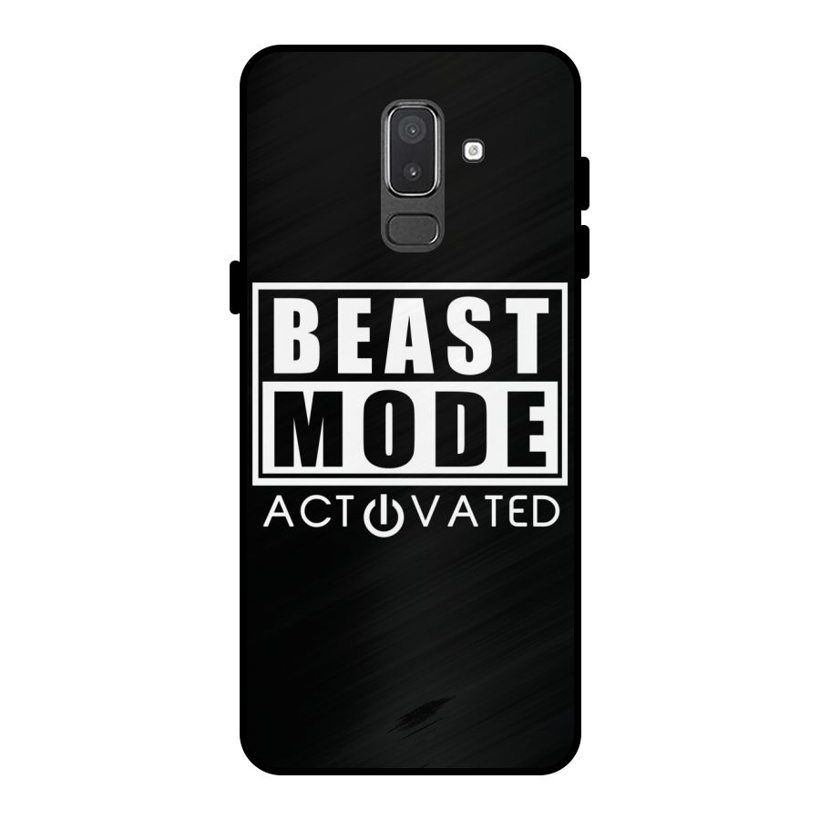 Beast Mode Activated Metal Back Case for Galaxy On8 (2018)