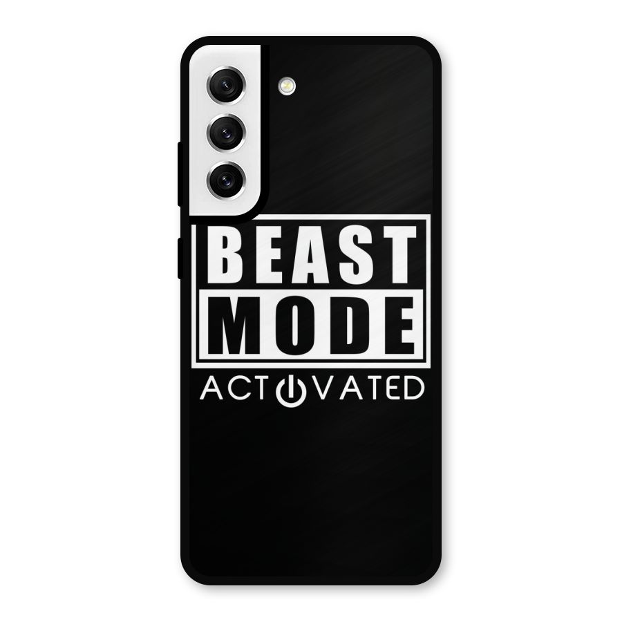 Beast Mode Activated Metal Back Case for Galaxy S21 FE 5G