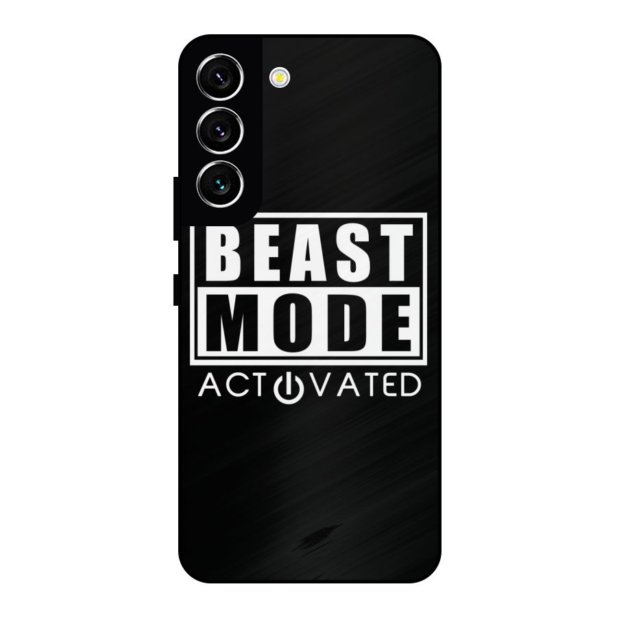 Beast Mode Activated Metal Back Case for Galaxy S22 5G