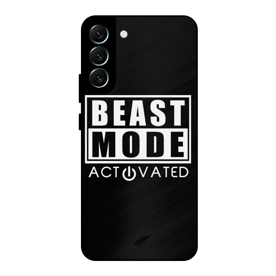 Beast Mode Activated Metal Back Case for Galaxy S22 Plus 5G