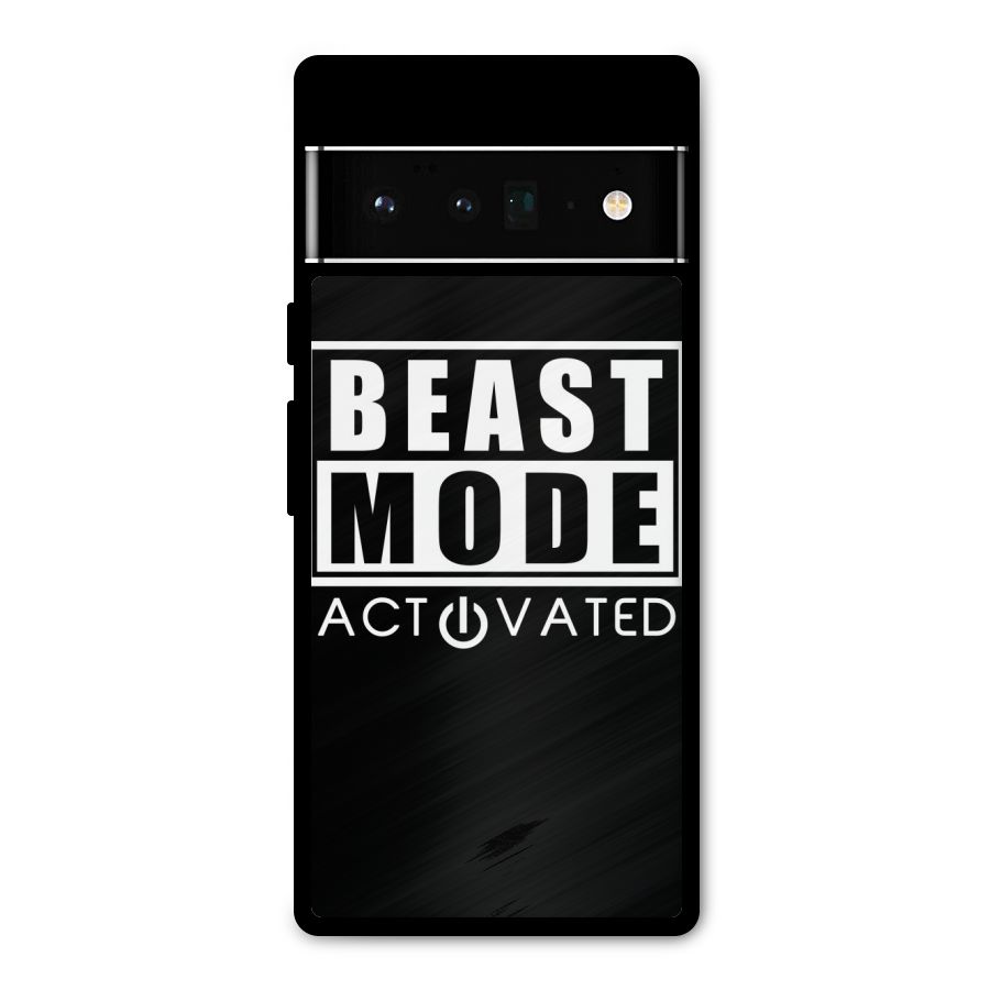 Beast Mode Activated Metal Back Case for Google Pixel 6 Pro