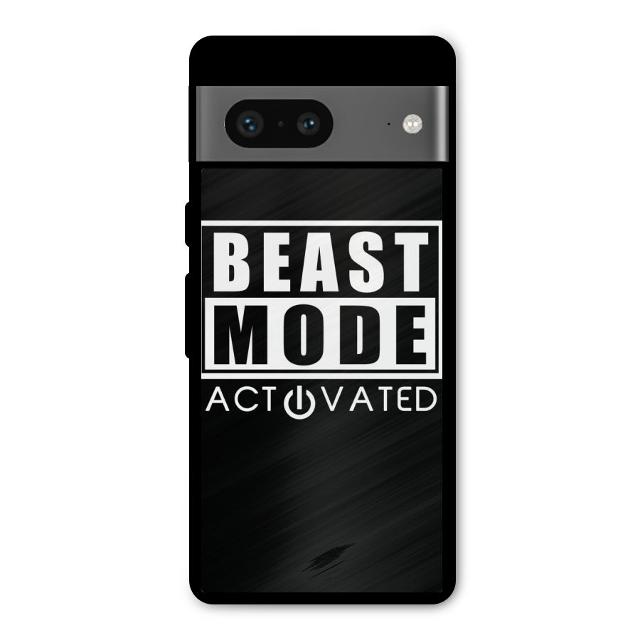 Beast Mode Activated Metal Back Case for Google Pixel 7