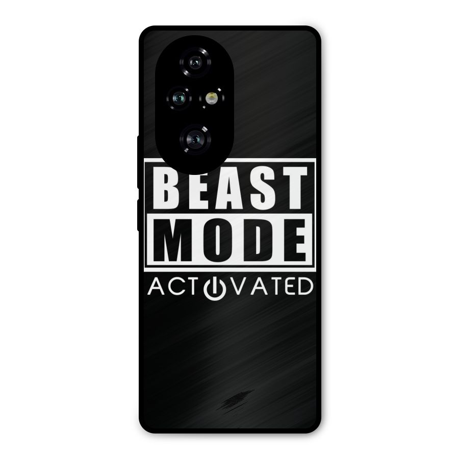 Beast Mode Activated Metal Back Case for Honor 200 Pro