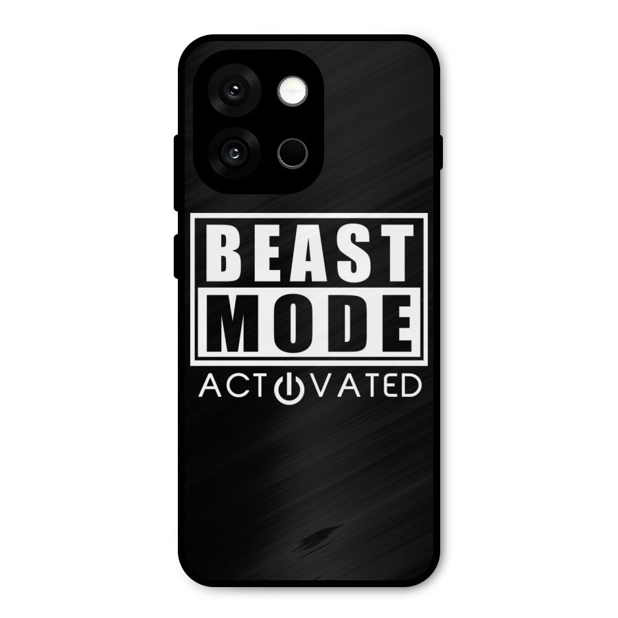 Beast Mode Activated Metal Back Case for OnePlus 13s