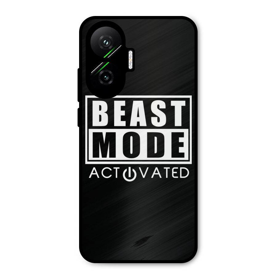 Beast Mode Activated Metal Back Case for Poco F7