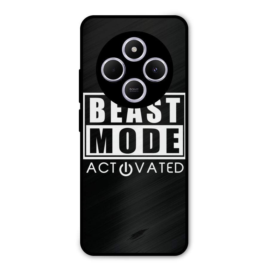 Beast Mode Activated Metal Back Case for Poco M7