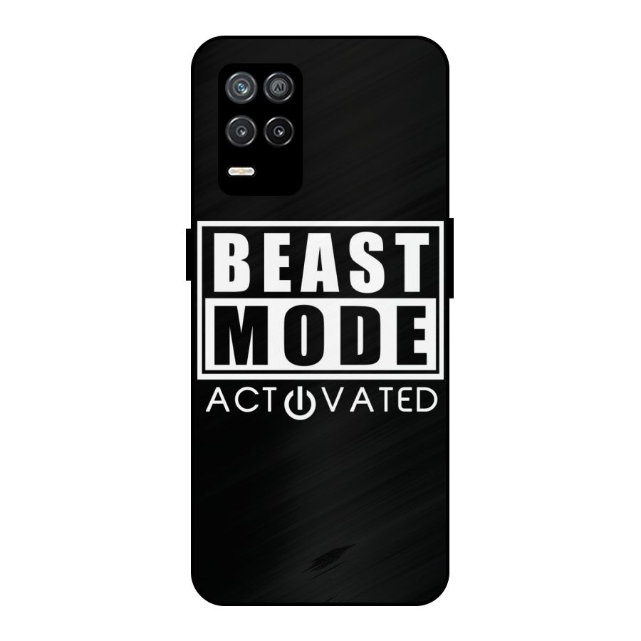 Beast Mode Activated Metal Back Case for Realme 9 5G