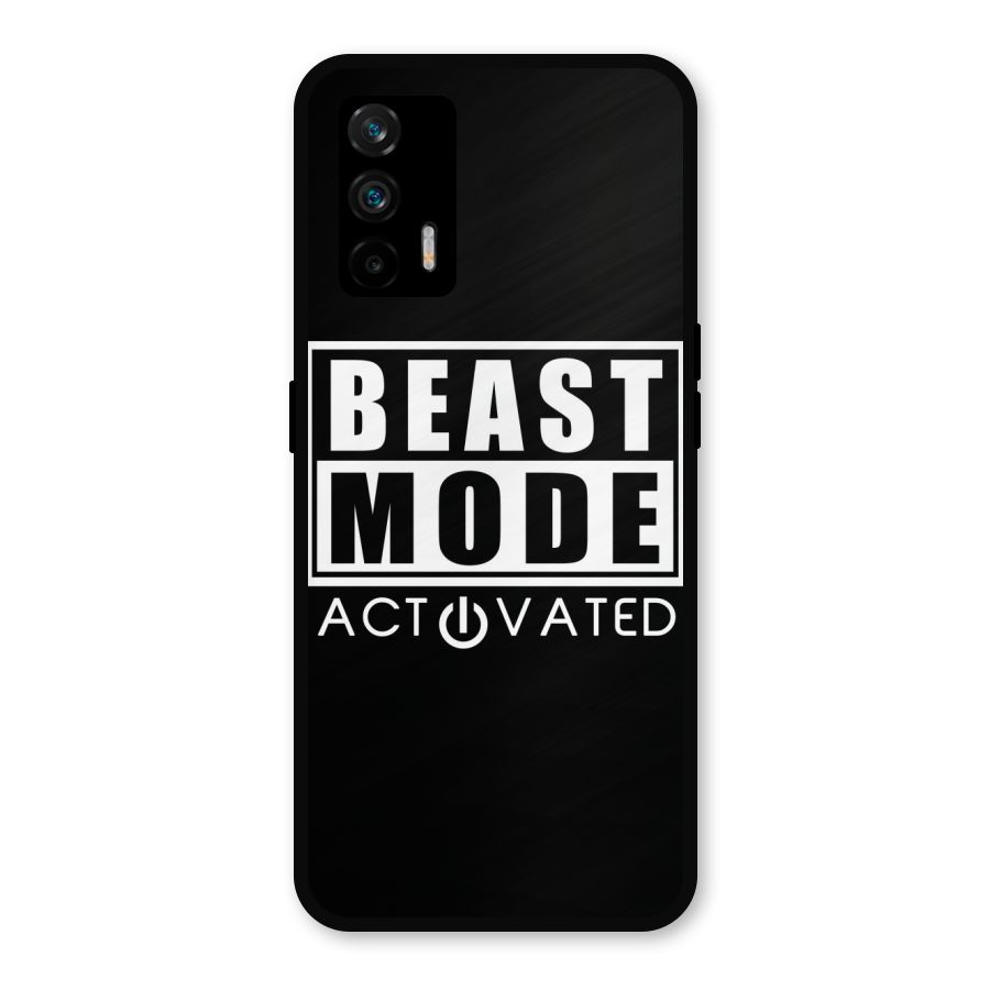 Beast Mode Activated Metal Back Case for Realme GT 5G