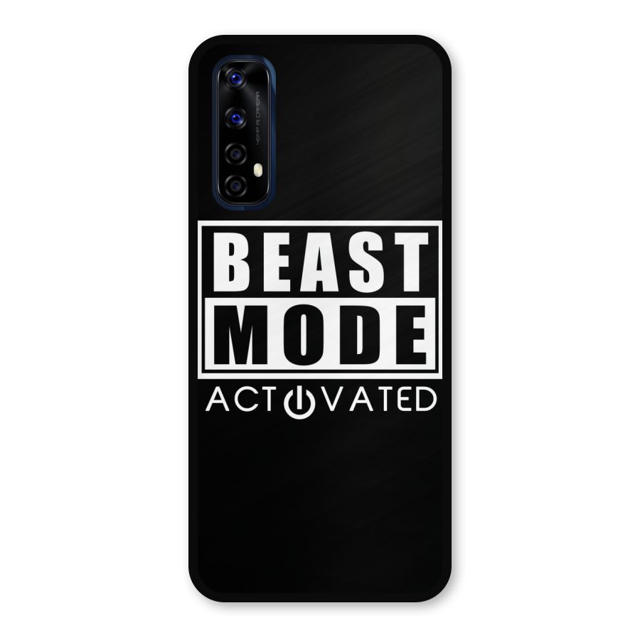 Beast Mode Activated Metal Back Case for Realme Narzo 20 Pro