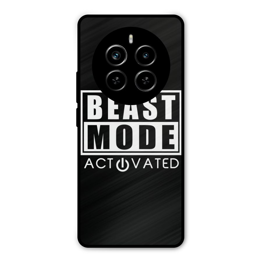Beast Mode Activated Metal Back Case for Realme P1 Pro