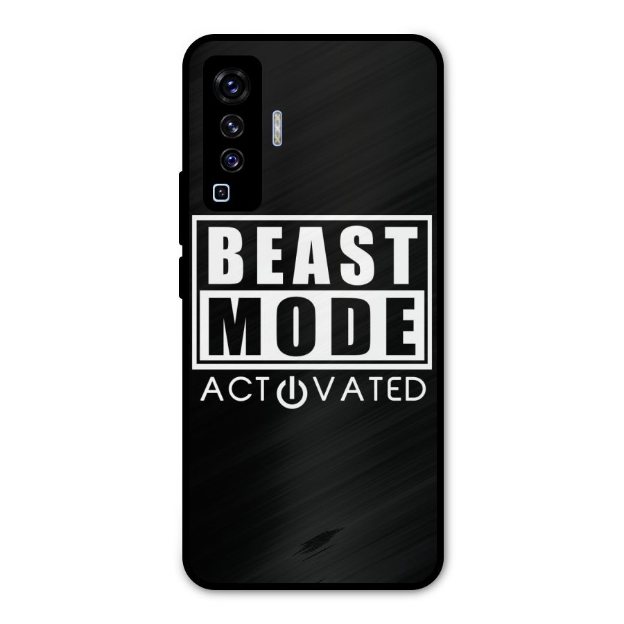 Beast Mode Activated Metal Back Case for Vivo X50