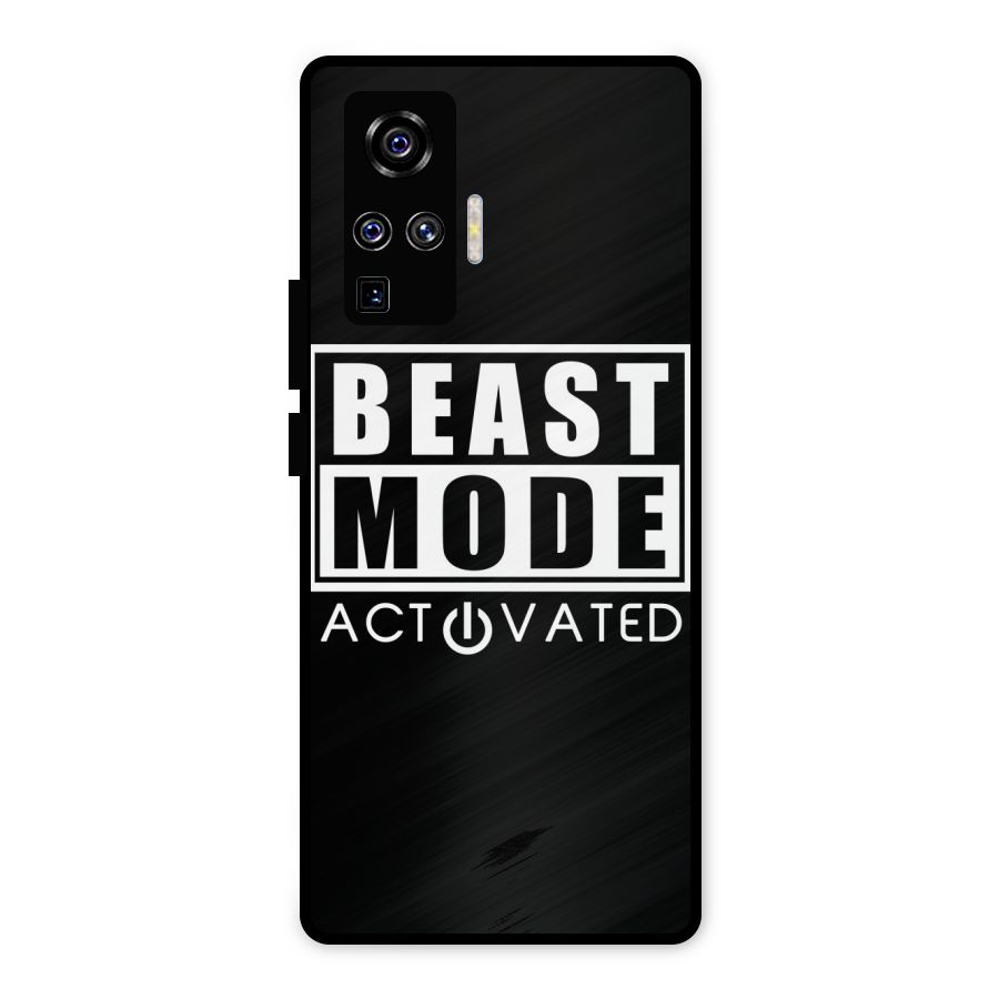 Beast Mode Activated Metal Back Case for Vivo X50 Pro