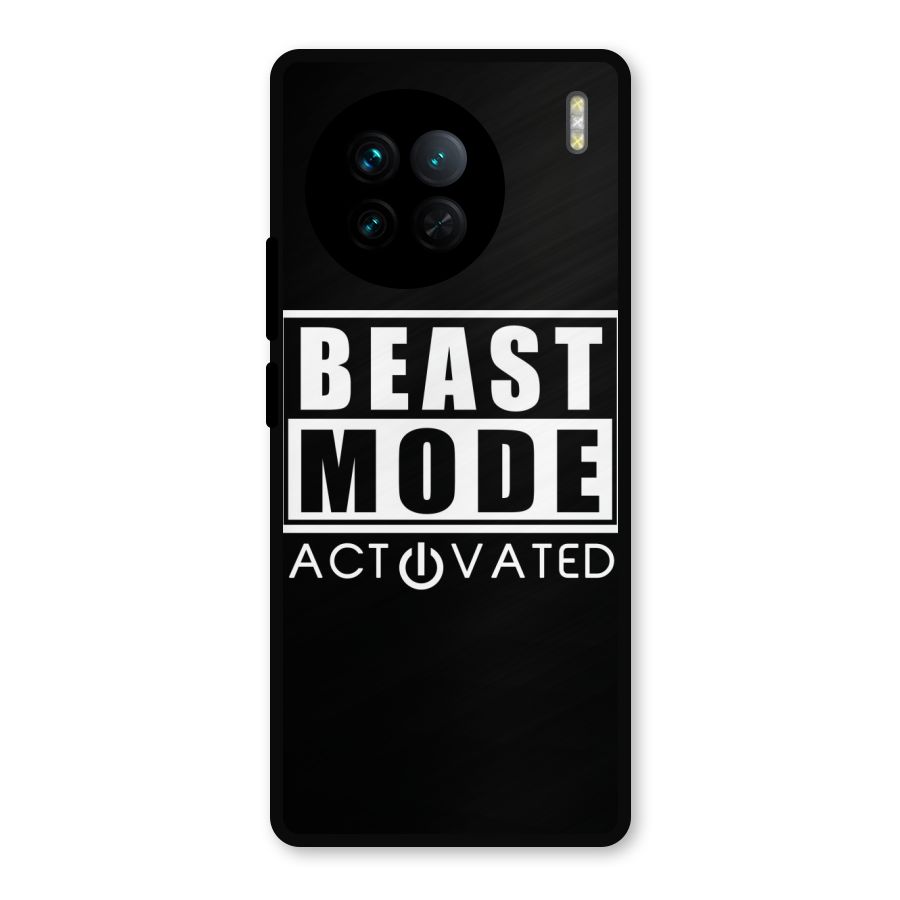 Beast Mode Activated Metal Back Case for Vivo X90