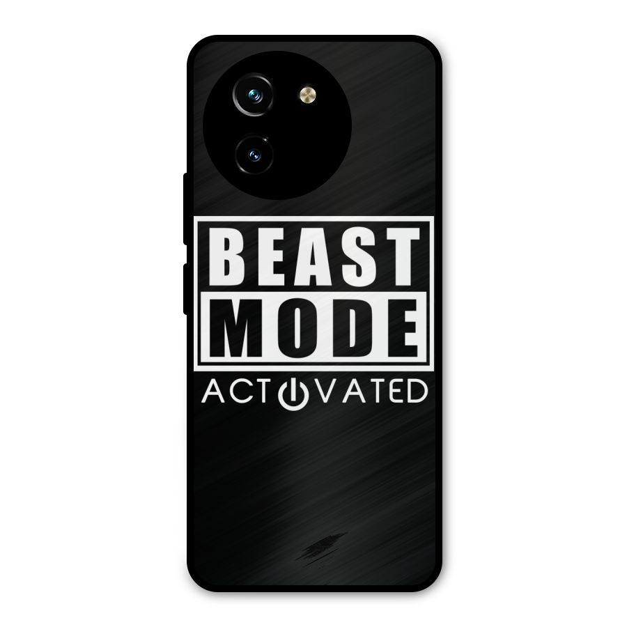Beast Mode Activated Metal Back Case for Vivo Y200i