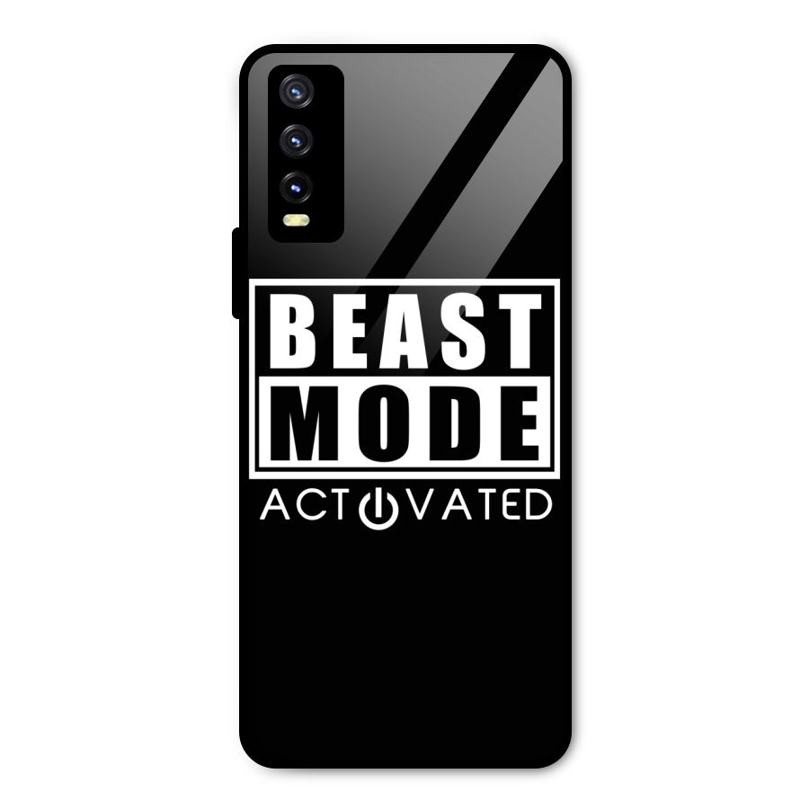Beast Mode Activated Metal Back Case for Vivo Y20i