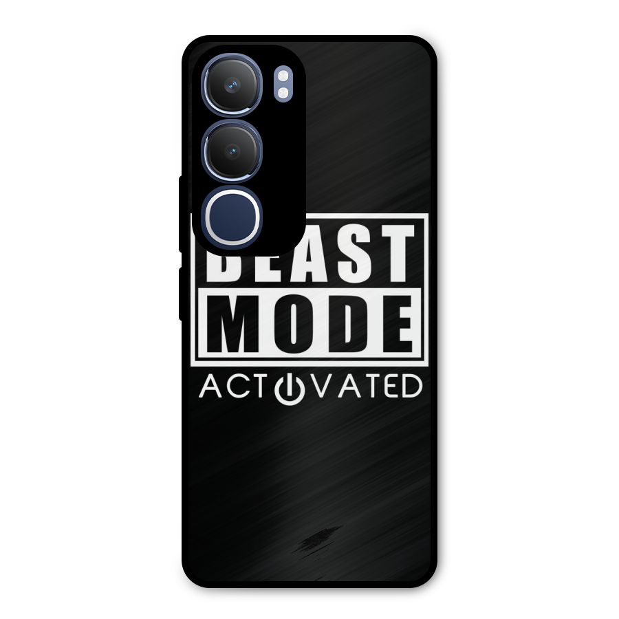 Beast Mode Activated Metal Back Case for Vivo Y29