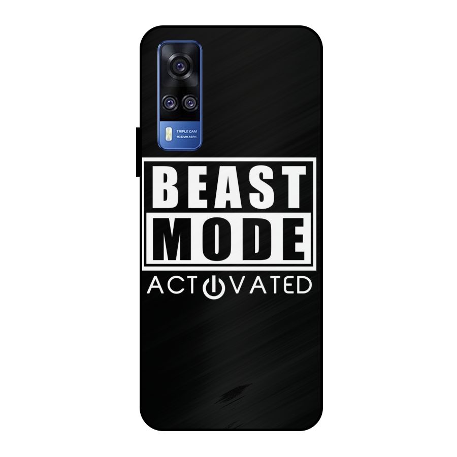 Beast Mode Activated Metal Back Case for Vivo Y51