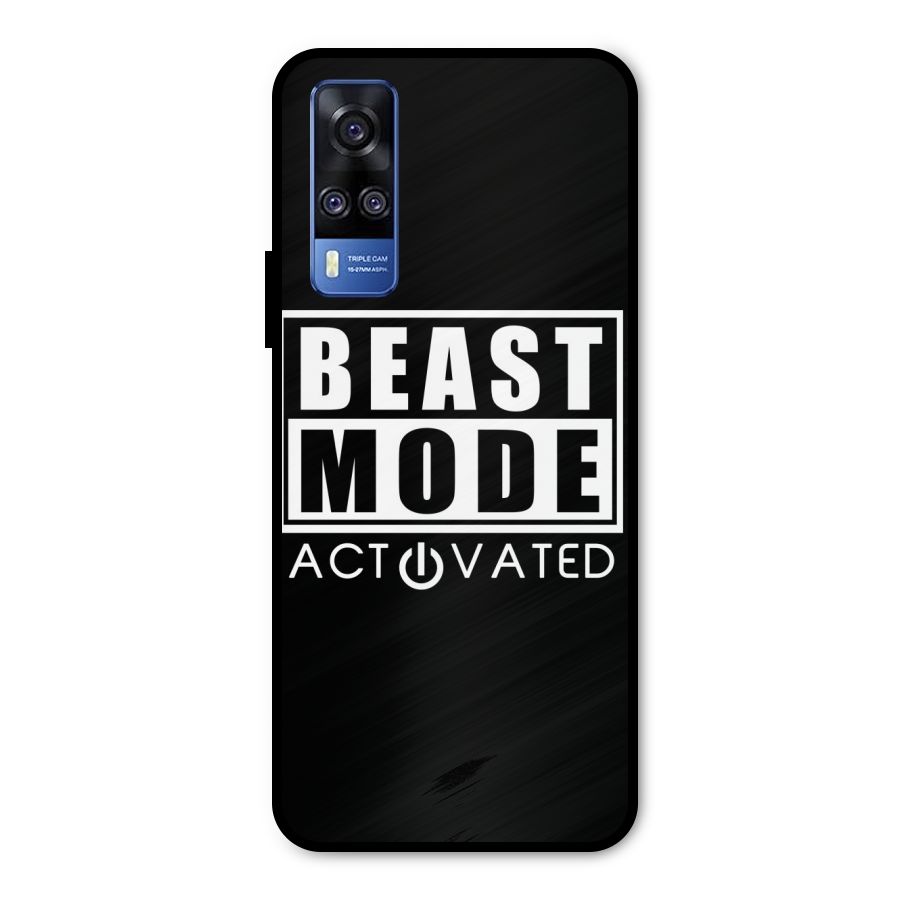 Beast Mode Activated Metal Back Case for Vivo Y51A