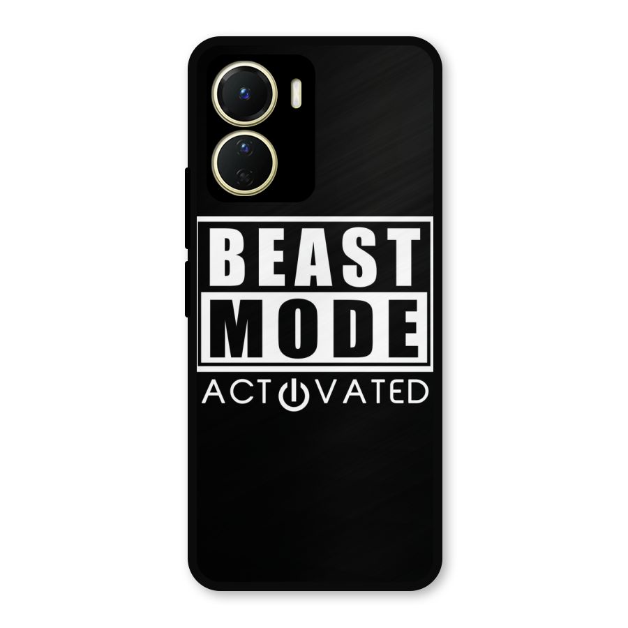 Beast Mode Activated Metal Back Case for Vivo Y56