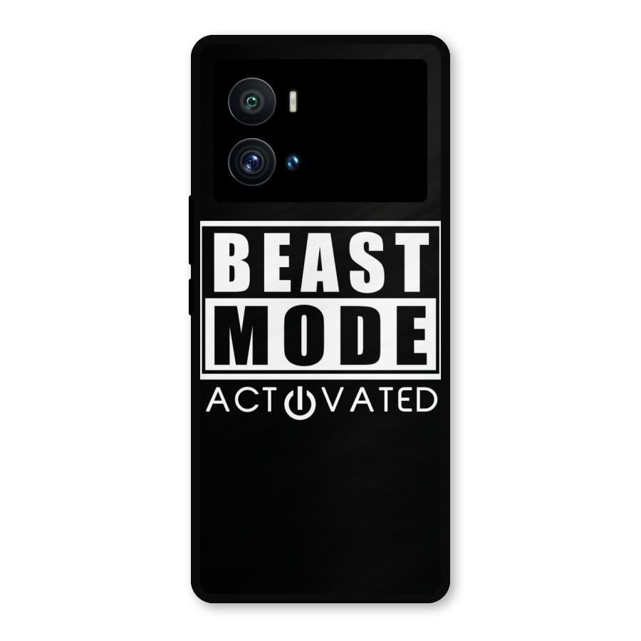 Beast Mode Activated Metal Back Case for iQOO 9 Pro