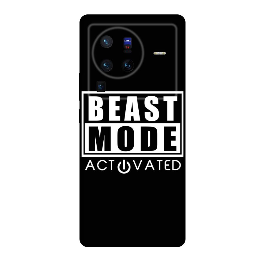 Beast Mode Activated Original Polycarbonate Back Case for Vivo X80