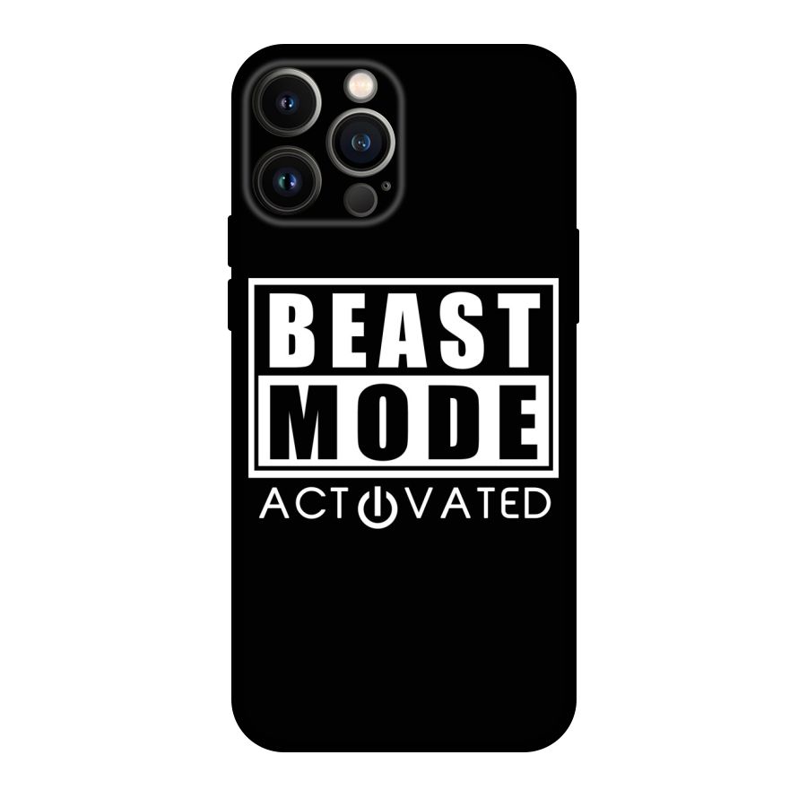 Beast Mode Activated Original Polycarbonate Back Case for iPhone 13 Pro Max