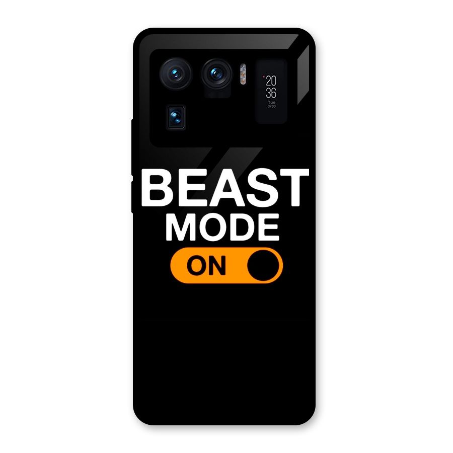 Beast Mode Switched On Glass Back Case for Mi 11 Ultra
