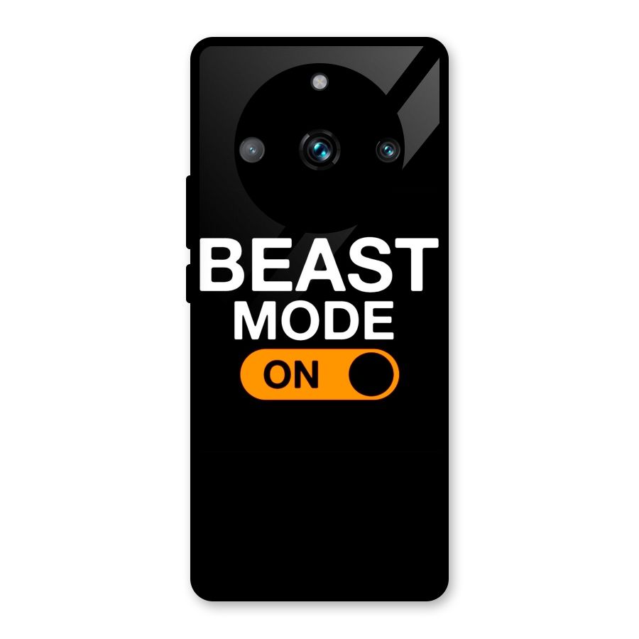 Beast Mode Switched On Glass Back Case for Realme 11 Pro