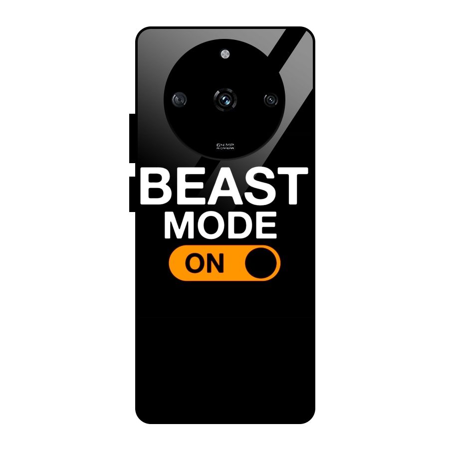 Beast Mode Switched On Glass Back Case for Realme Narzo 60 5G