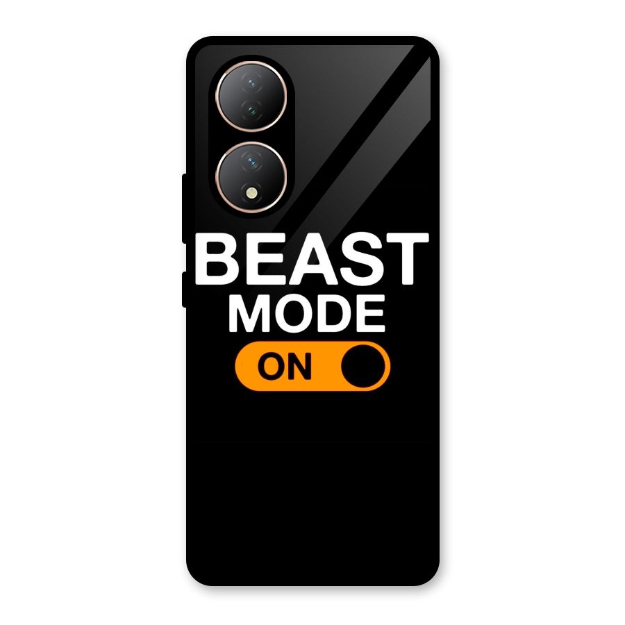 Beast Mode Switched On Glass Back Case for Vivo Y100A