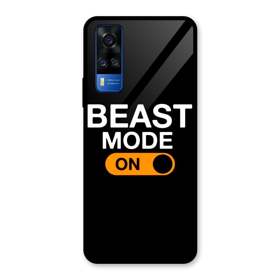 Beast Mode Switched On Glass Back Case for Vivo Y31
