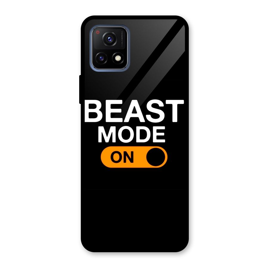 Beast Mode Switched On Glass Back Case for Vivo Y72 5G