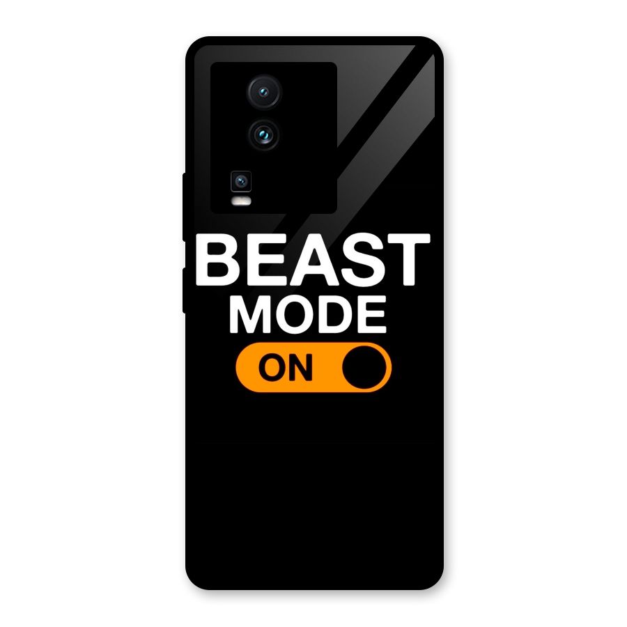 Beast Mode Switched On Glass Back Case for Vivo iQOO Neo 7