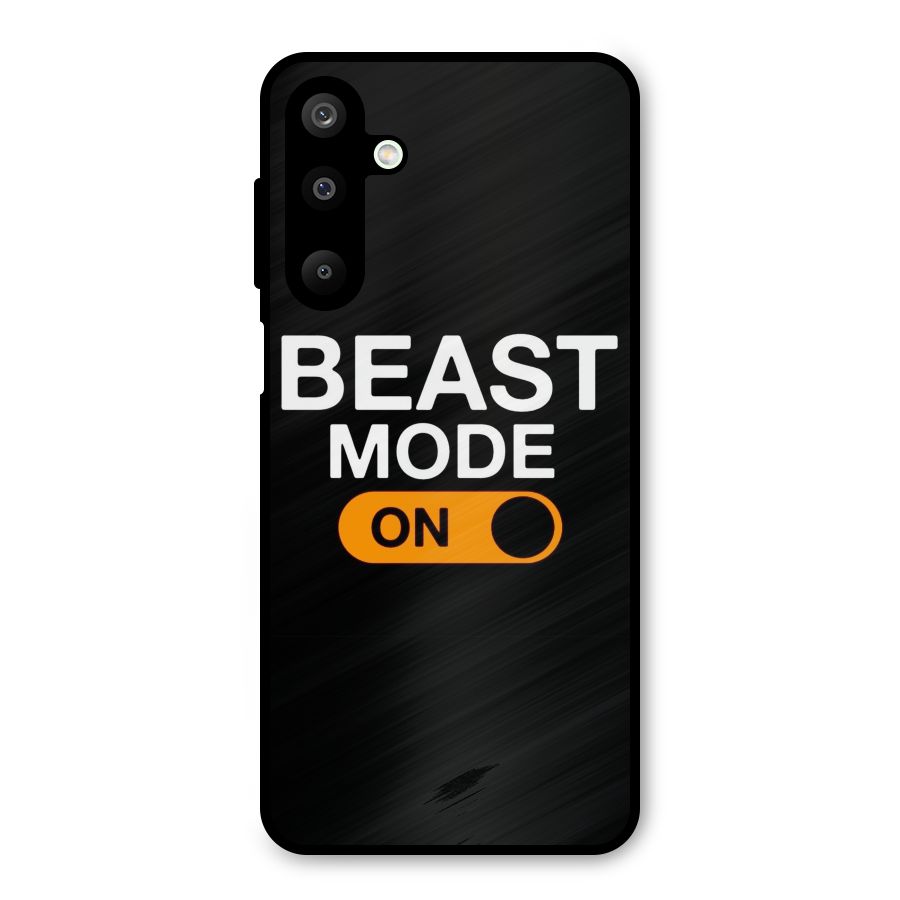 Beast Mode Switched On Metal Back Case for Galaxy M16