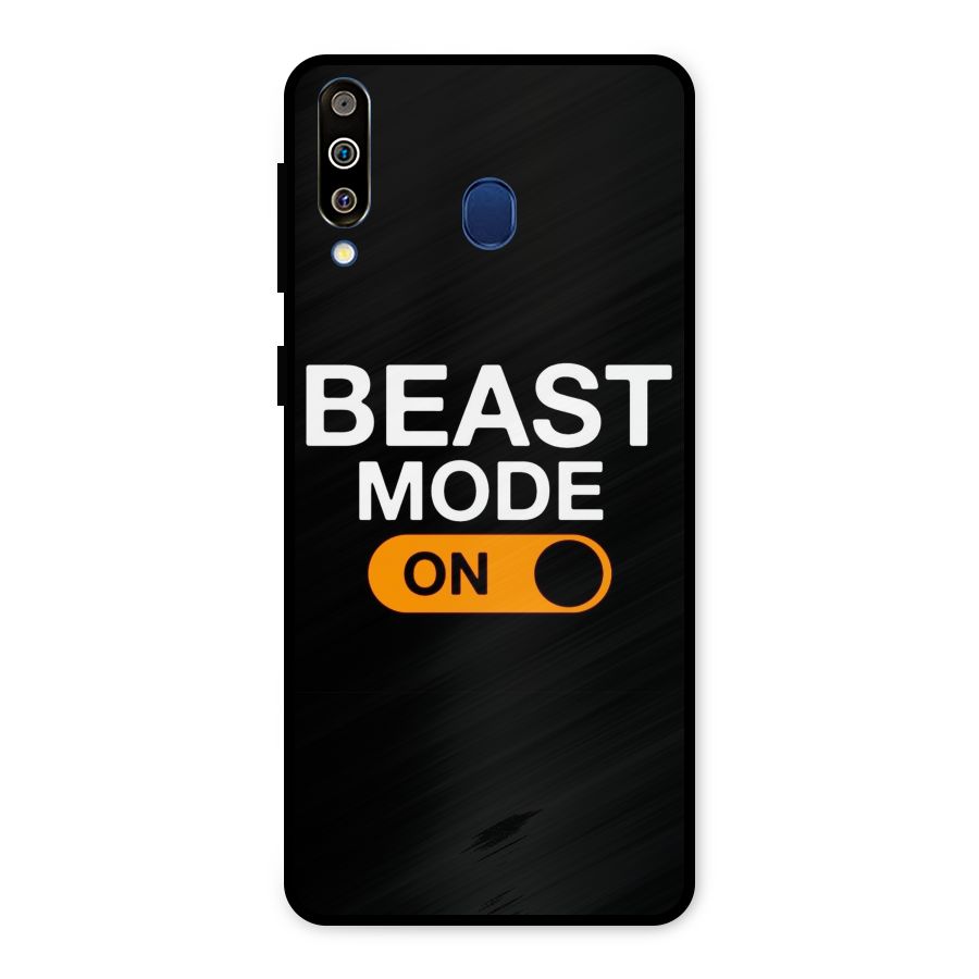 Beast Mode Switched On Metal Back Case for Galaxy M30