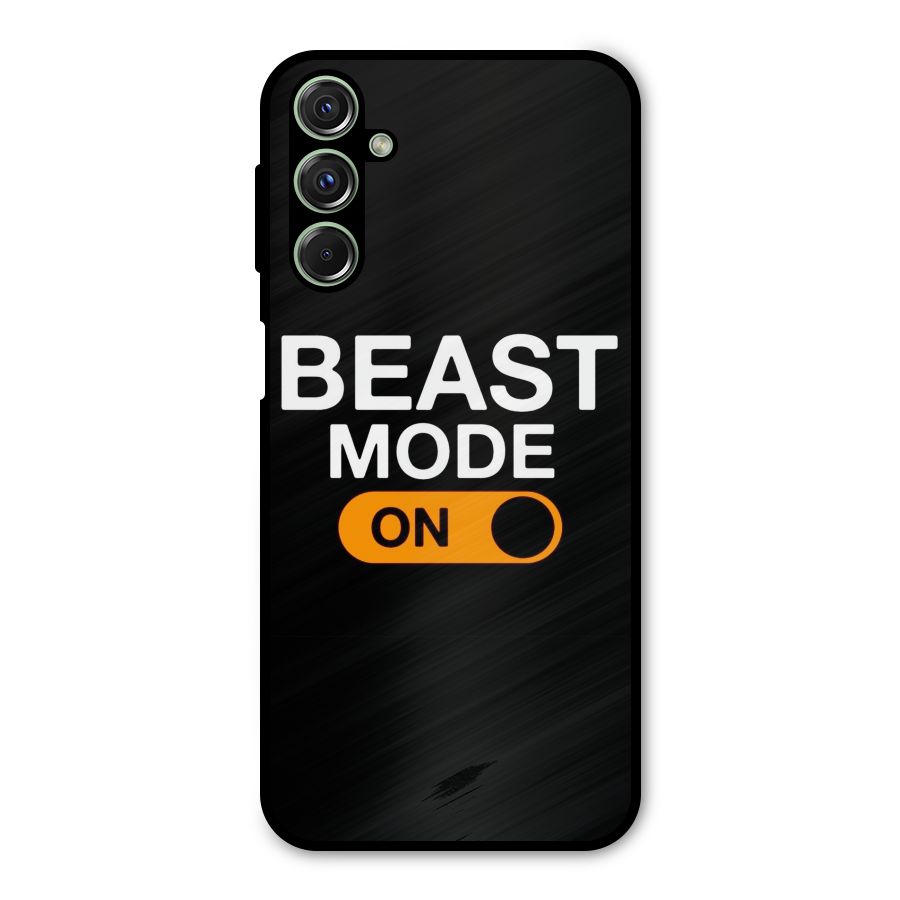 Beast Mode Switched On Metal Back Case for Galaxy M34