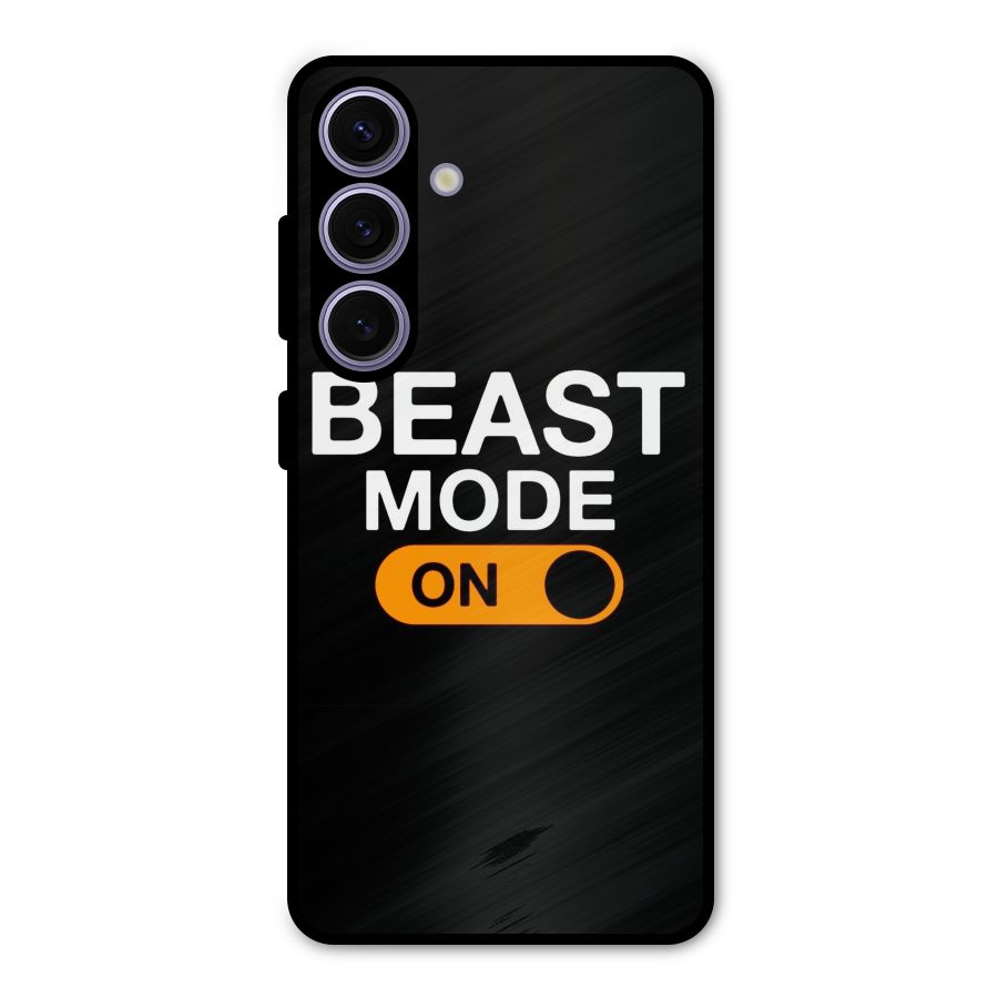 Beast Mode Switched On Metal Back Case for Galaxy S24