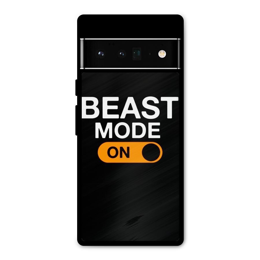 Beast Mode Switched On Metal Back Case for Google Pixel 6 Pro