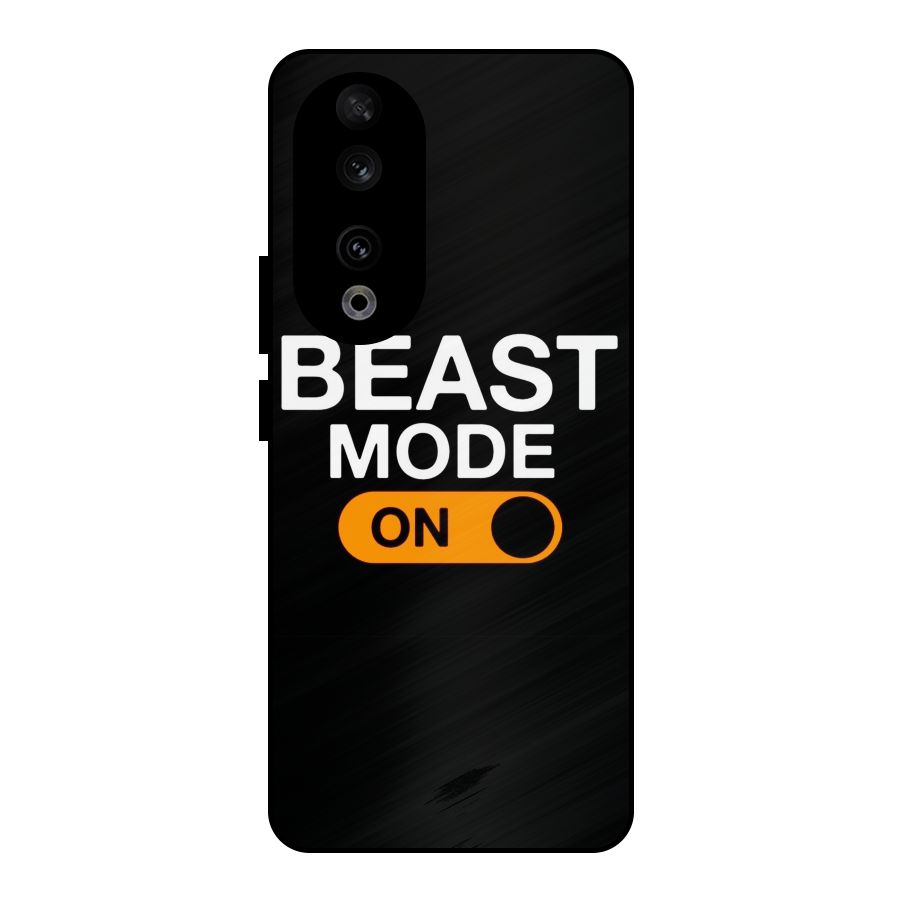 Beast Mode Switched On Metal Back Case for Honor 90