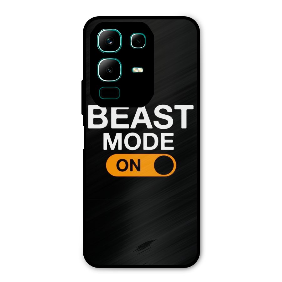 Beast Mode Switched On Metal Back Case for Infinix Note 50x