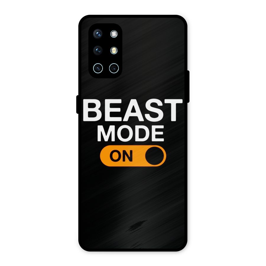 Beast Mode Switched On Metal Back Case for OnePlus 9R