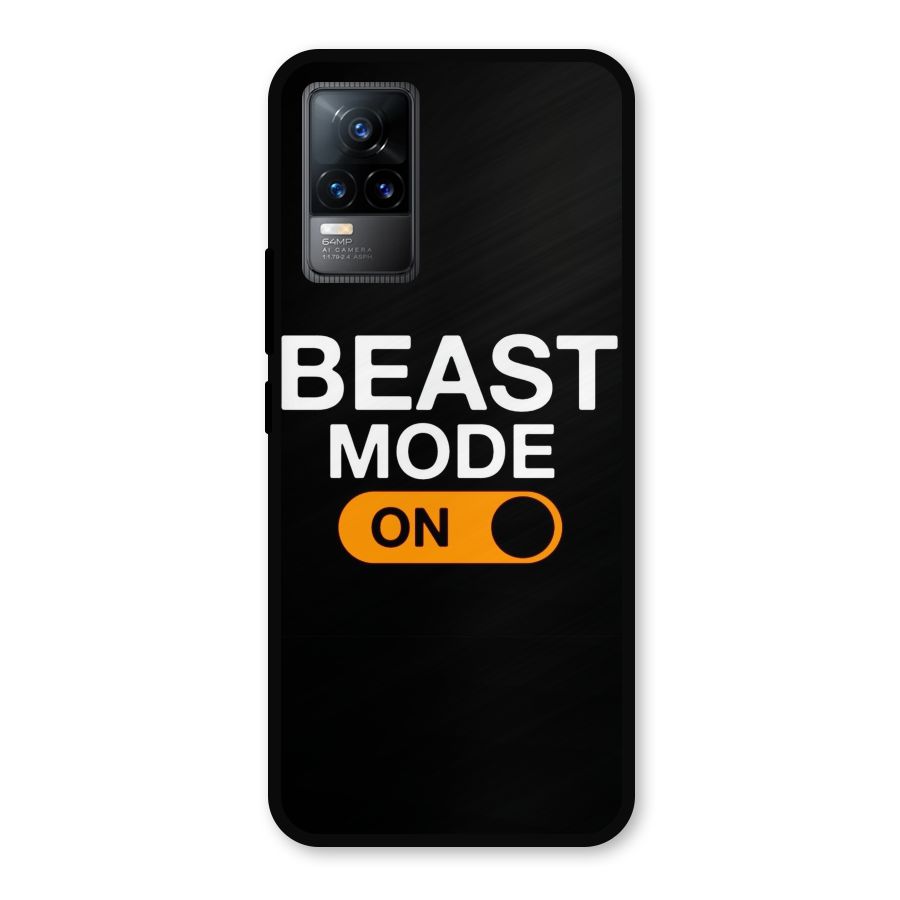 Beast Mode Switched On Metal Back Case for Vivo Y73
