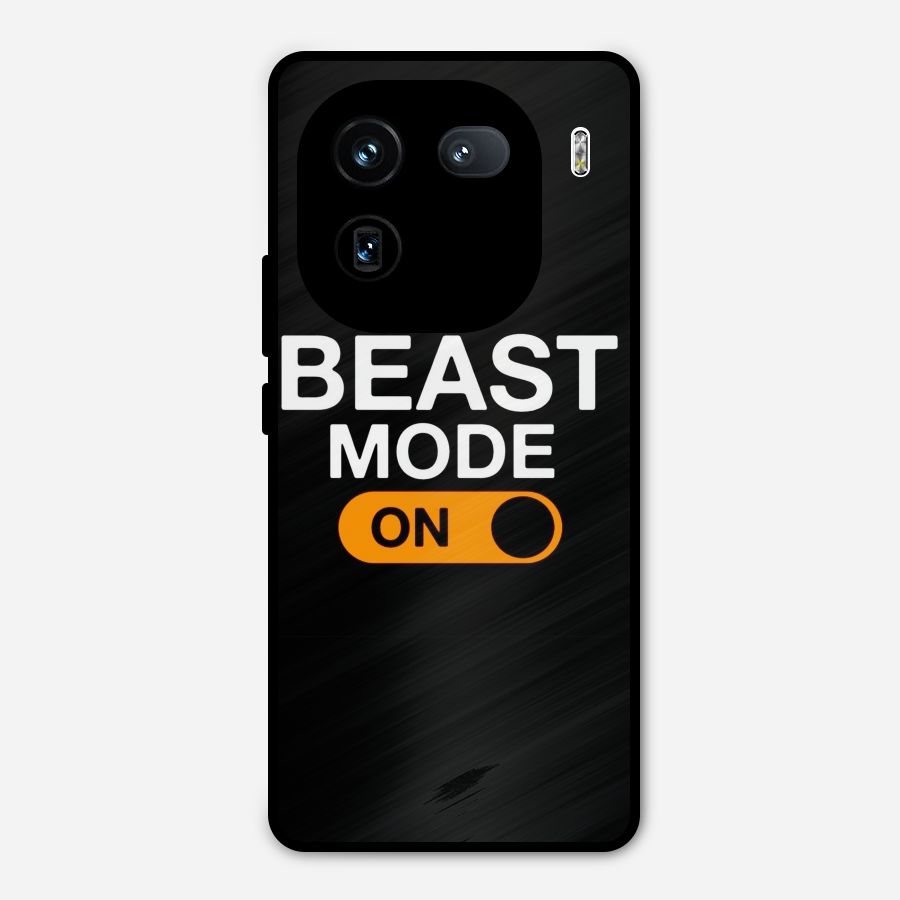 Beast Mode Switched On Metal Back Case for iQOO 12