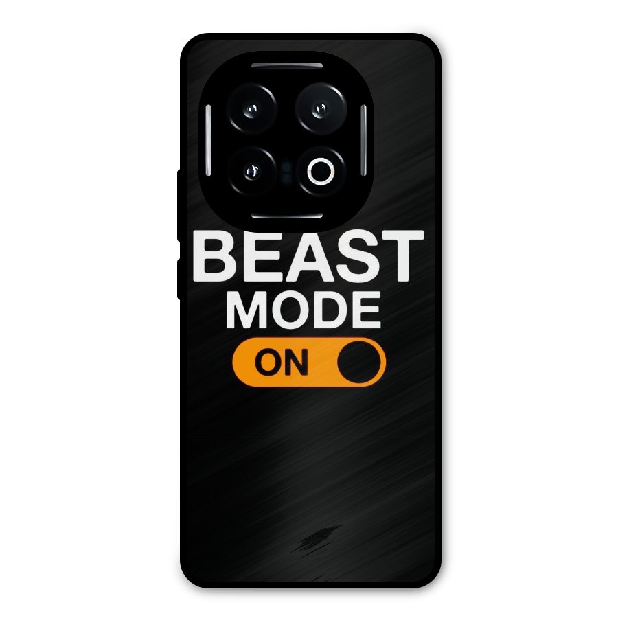 Beast Mode Switched On Metal Back Case for iQOO 13